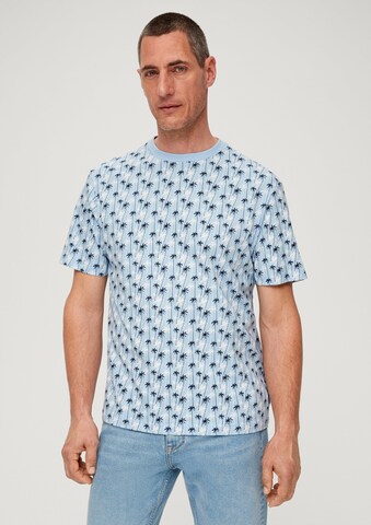 s.Oliver T-Shirt in Blau: predná strana