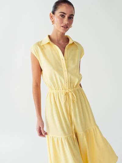 Willa Blousejurk 'Marle' in de kleur Geel, Productweergave