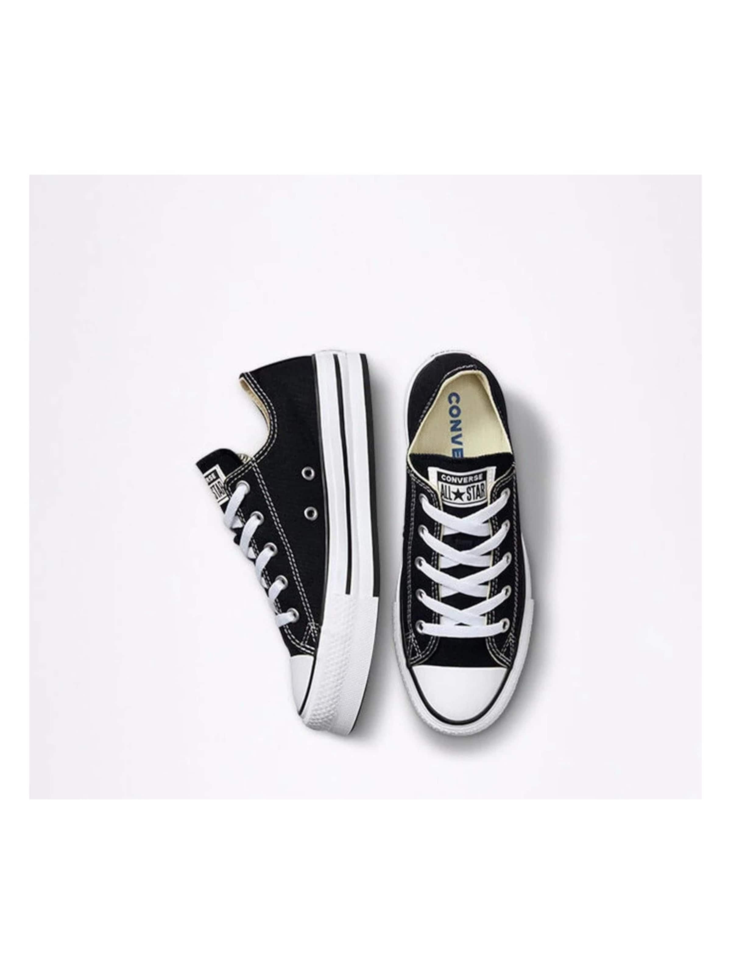 CONVERSE - Zapatillas deportivas bajas 'Converse Chuck Taylor All Star EVA Lift Platform Canvas' en negro