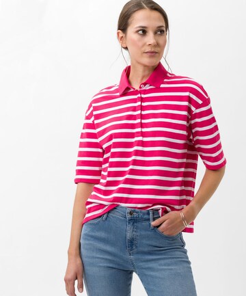 BRAX Poloshirt in Pink: predná strana