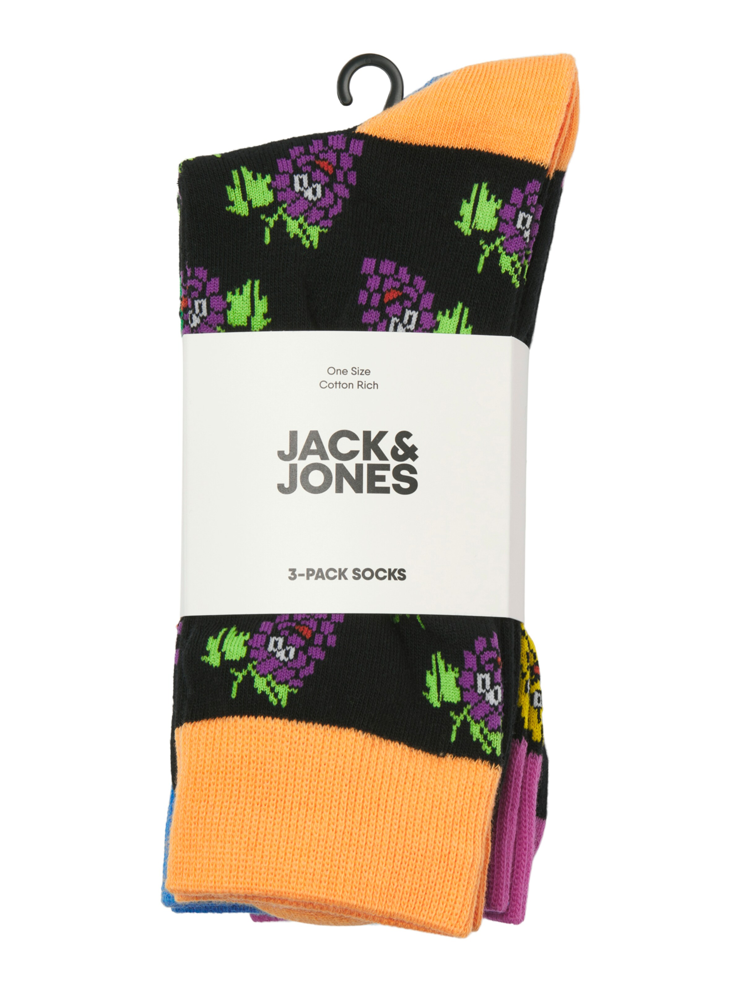 JACK & JONES - Calcetines 'JACVEGGIE' en negro