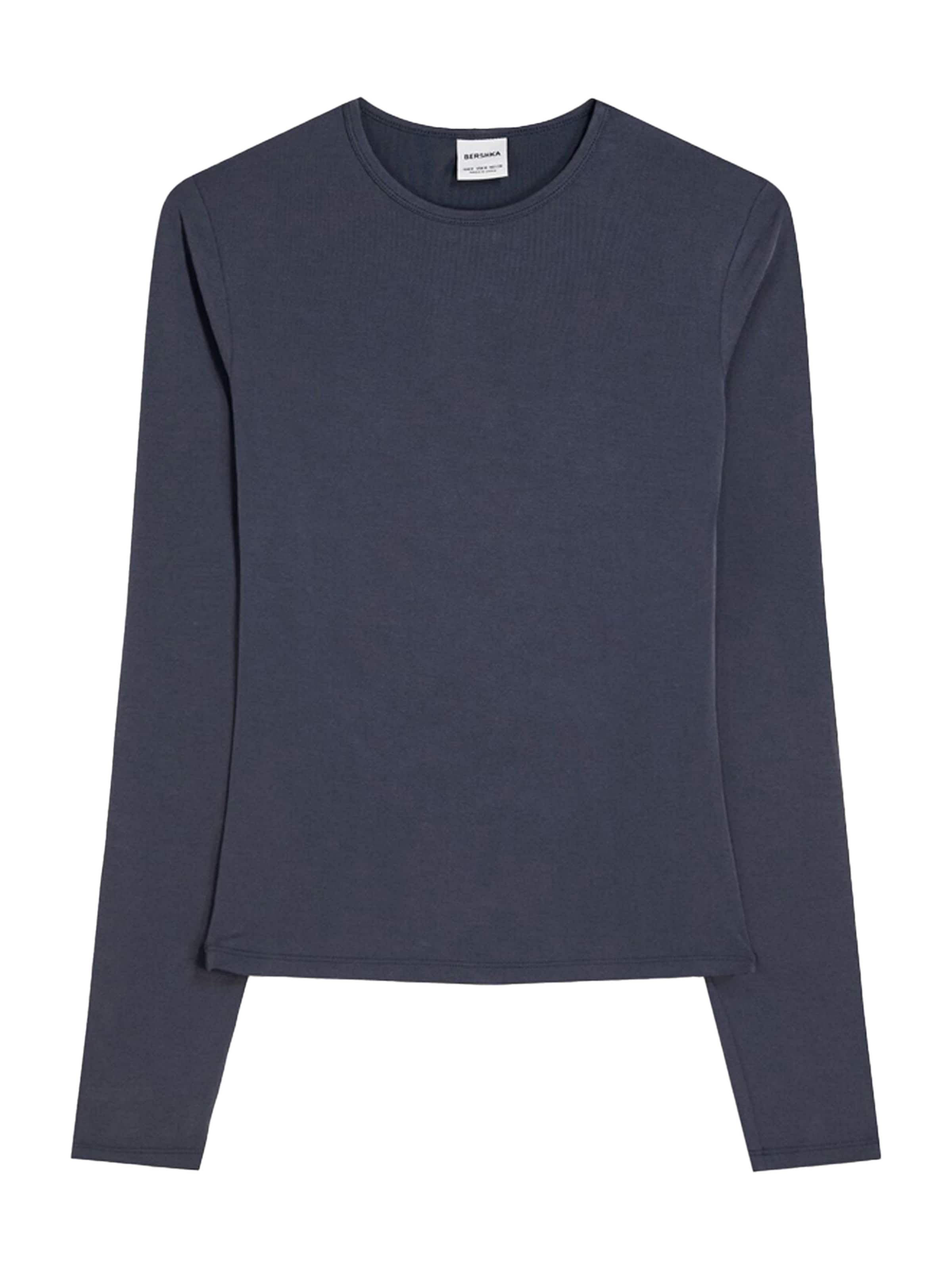 Bershka Shirt in navy, Produktansicht