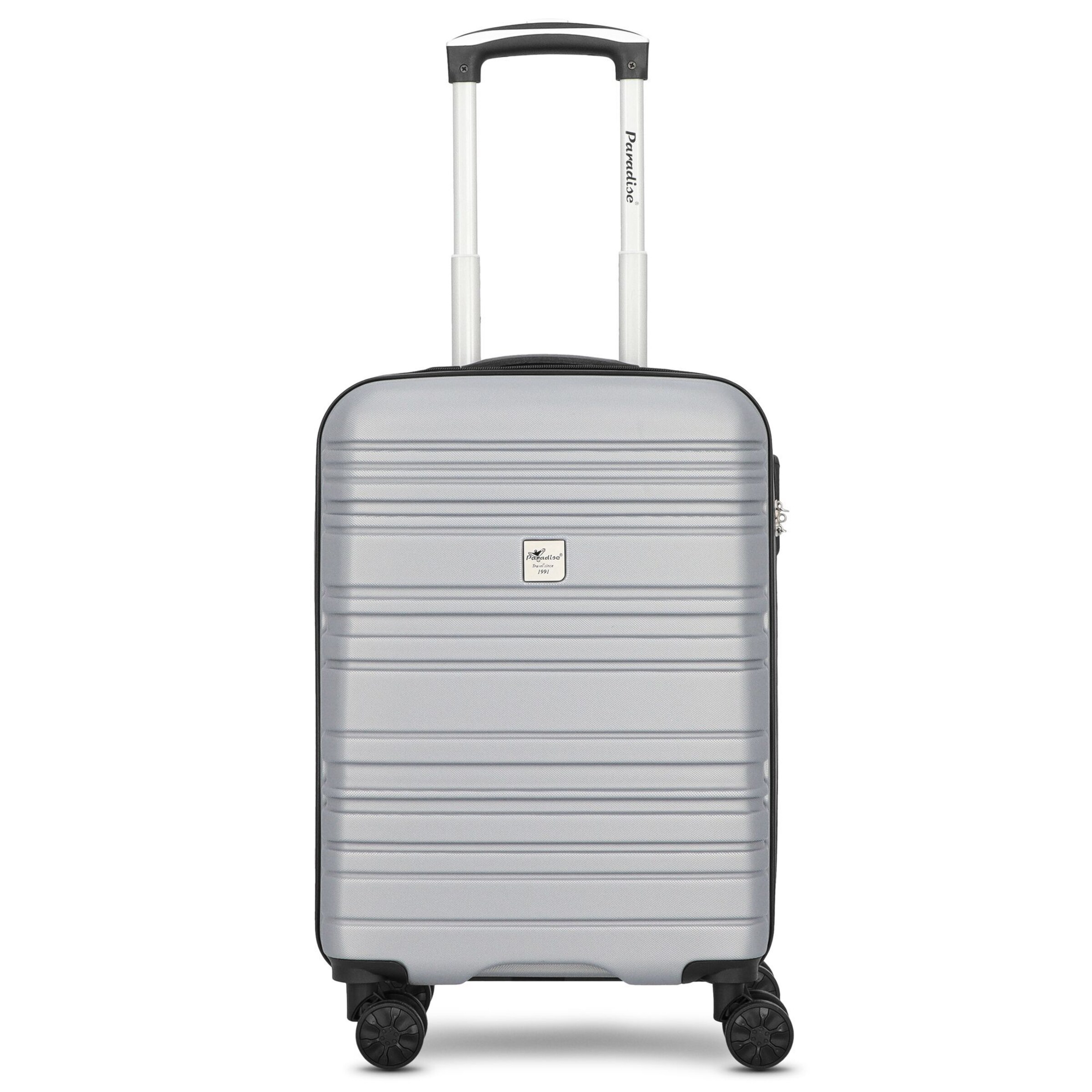 CHECK.IN Trolley in Silber: Vorderseite