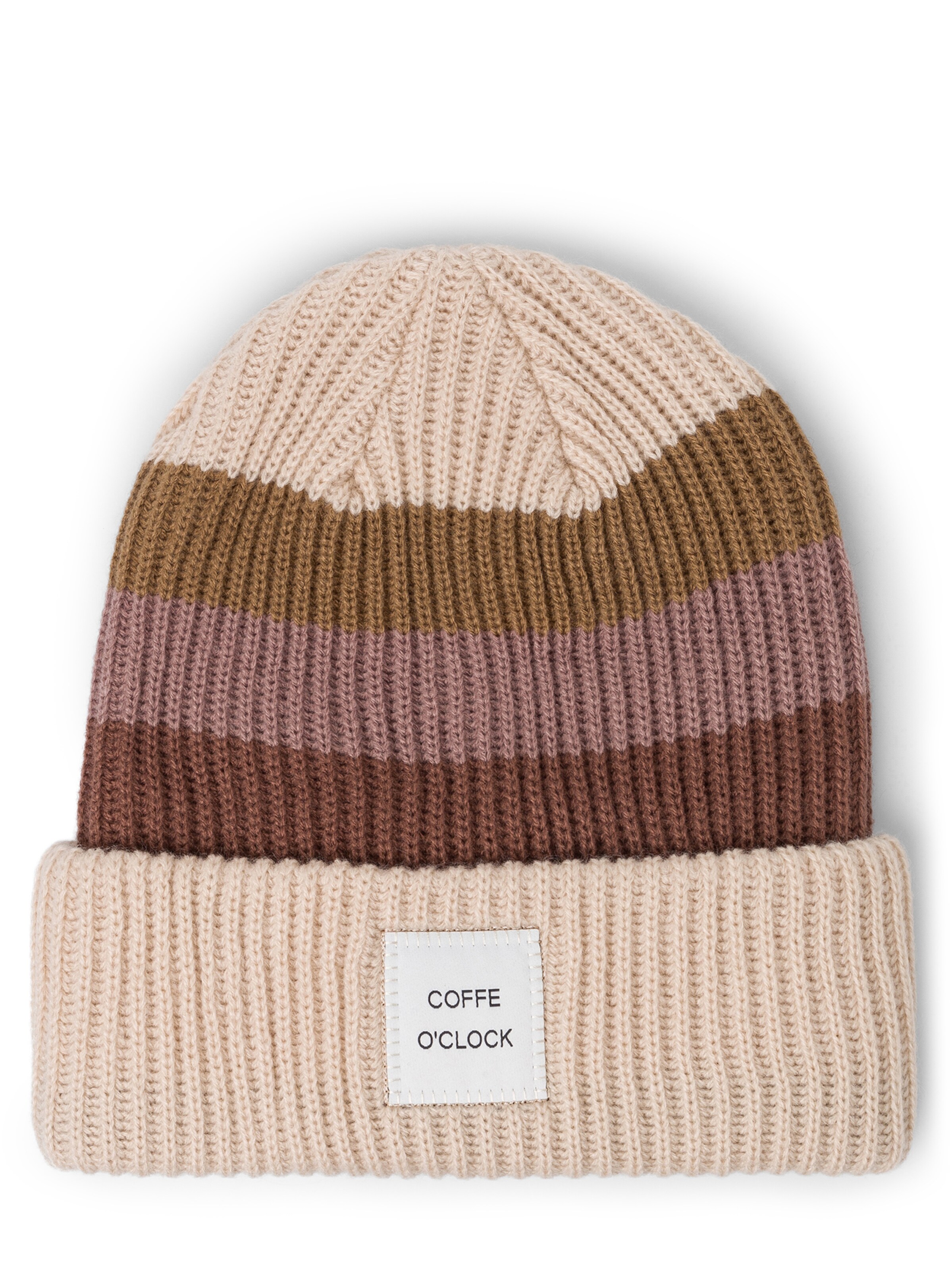 Verb To Do Mütze in Beige: Vorderseite