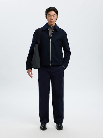 SELECTED Between-season jacket 'SLHPHILIP' in Blue