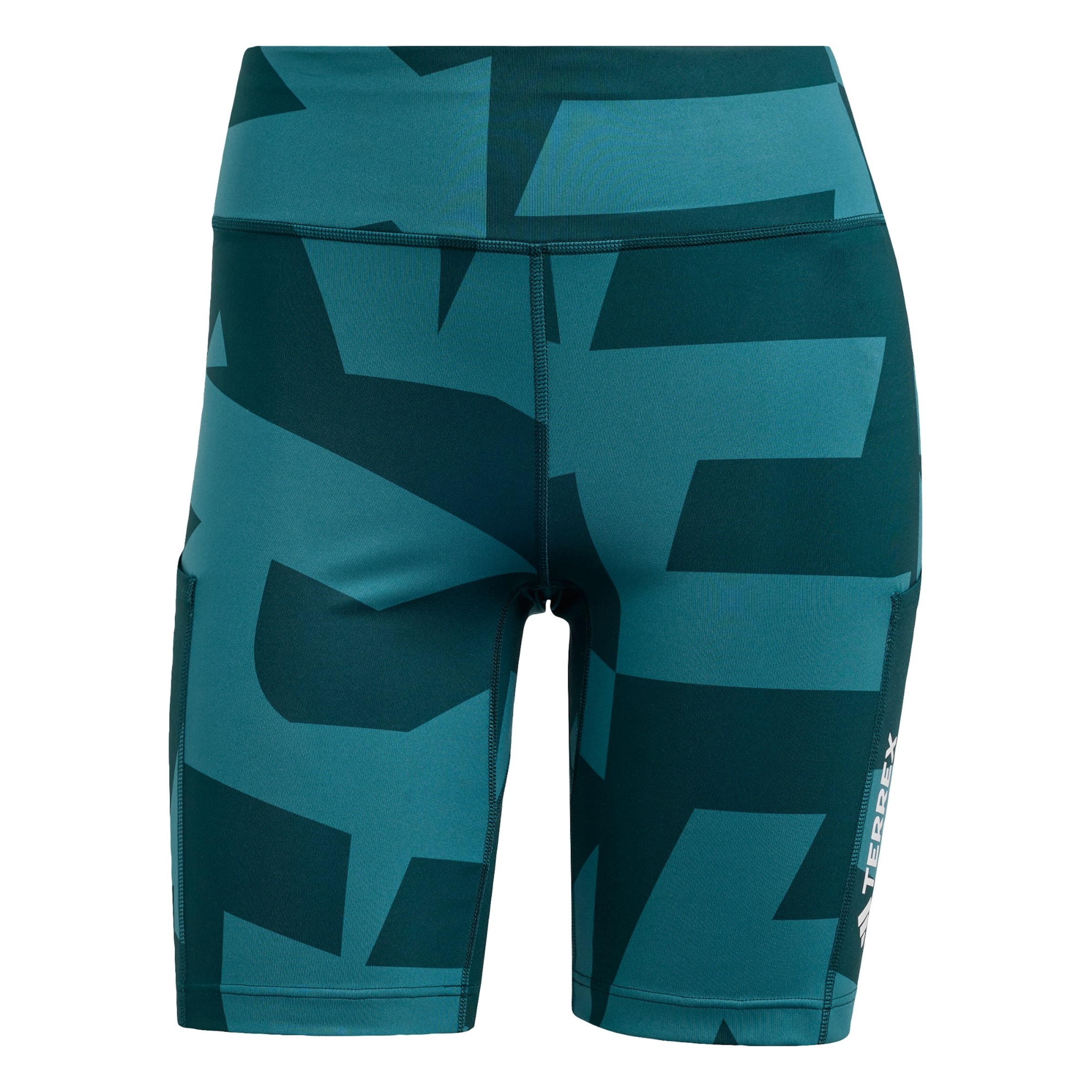 Skinny Pantalon outdoor 'Multi 8-Inch Tight Shorts' ADIDAS TERREX en vert : devant