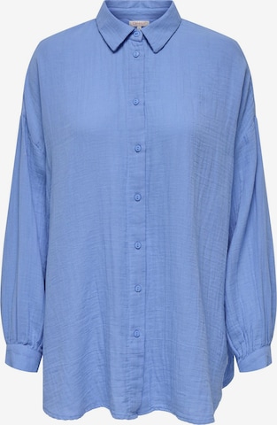 Camicia da donna 'ONLThyra' di ONLY in blu: frontale