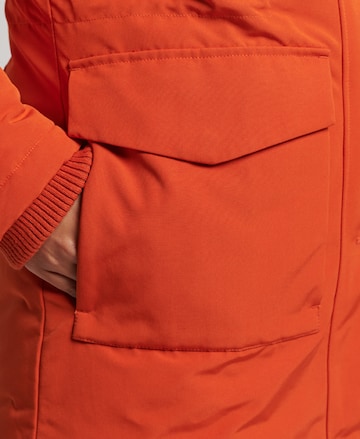 Superdry Winter Jacket 'Everest' in Orange