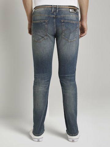 TOM TAILOR DENIM Slimfit Jeans 'Piers' in Blauw