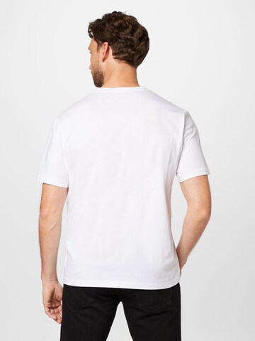HUGO T-Shirt 'Deetah' in Weiß