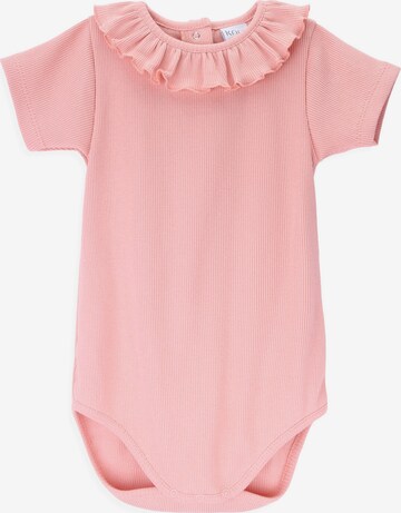 KNOT Romper/bodysuit in Pink: front