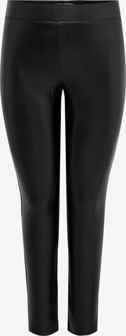 ONLY Carmakoma Skinny Leggings 'Super-Star' in Black: front