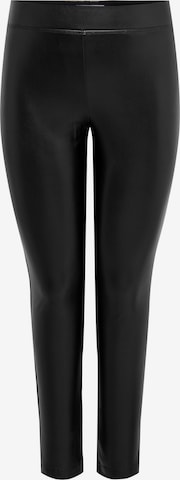 ONLY Carmakoma Skinny Leggings 'Super-Star' in Schwarz: predná strana