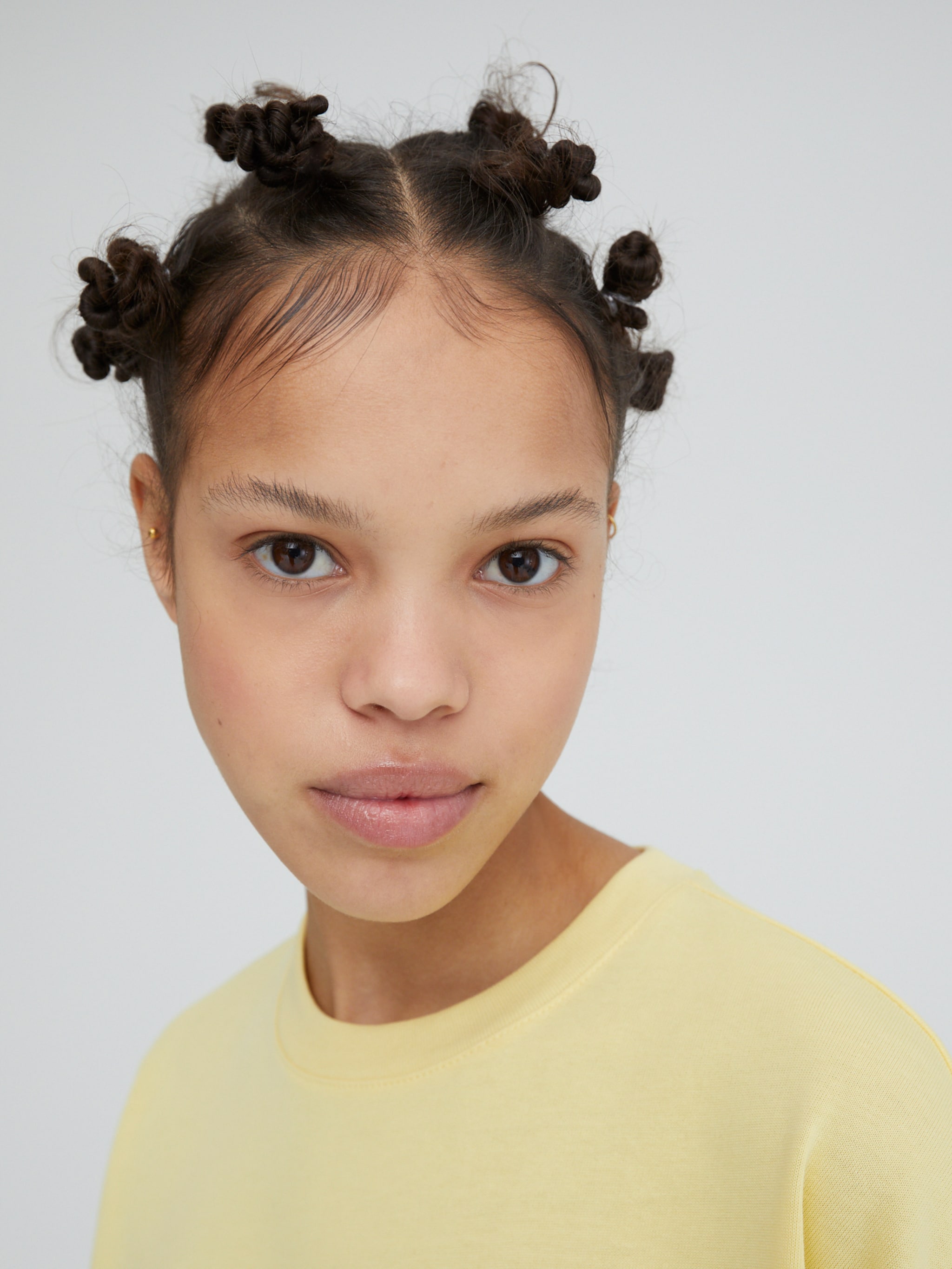 EDITED Produits T-shirt 'Frankie' jaune clair