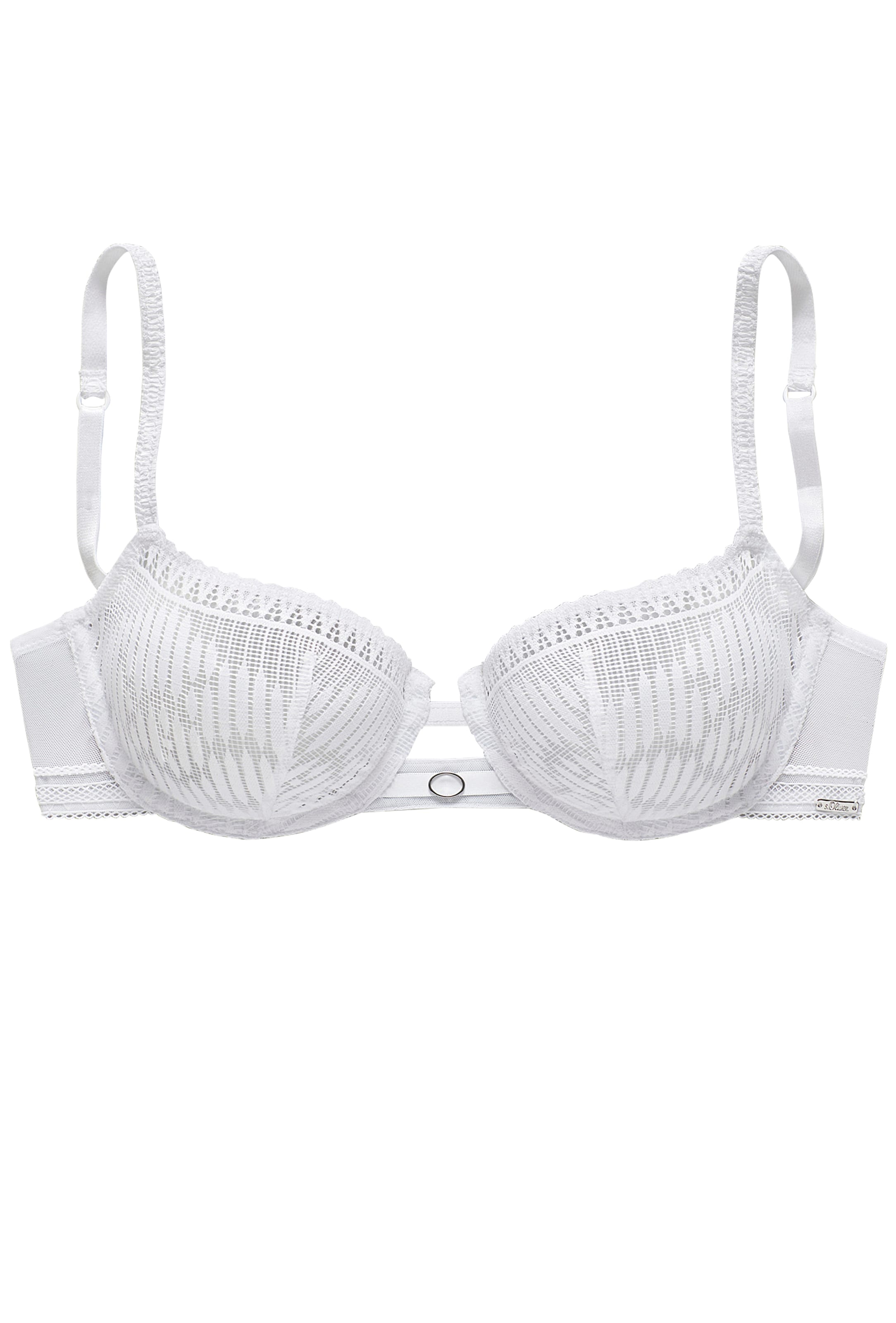 s.Oliver - Balconet Sujetador en blanco: frente