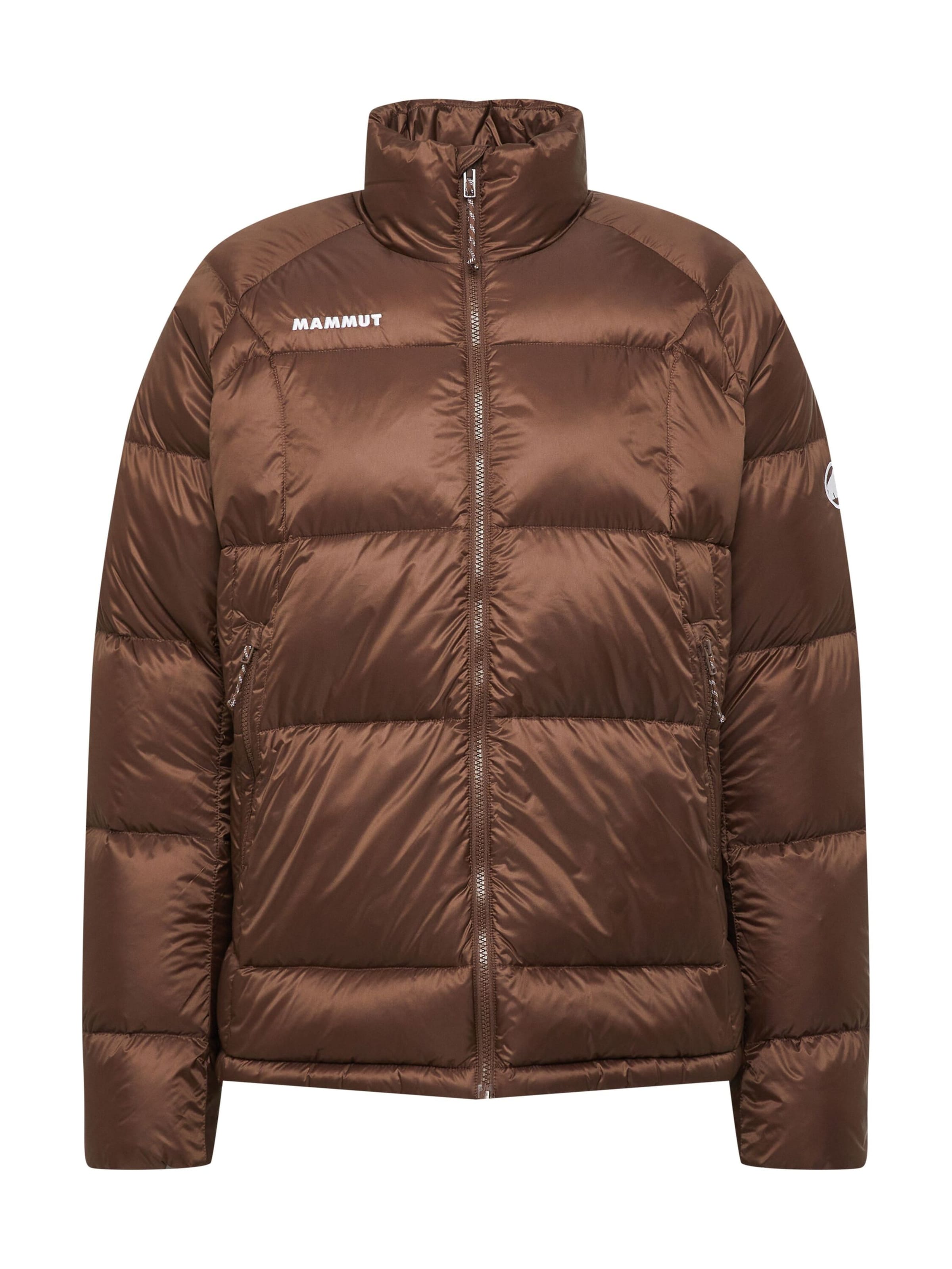MAMMUT Jacke ‘Glacier Glow' in Braun: Vorderseite
