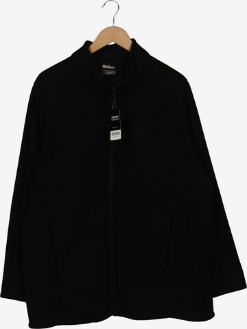 JACK WOLFSKIN Sweater 6XL in Schwarz: Vorderseite