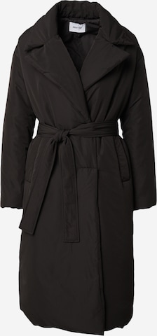 ABOUT YOU Zimní kabát 'Greta' – černá: přední strana