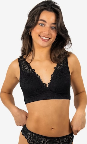 Moodies Undies Top 'Bralettte' in Rood: voorkant