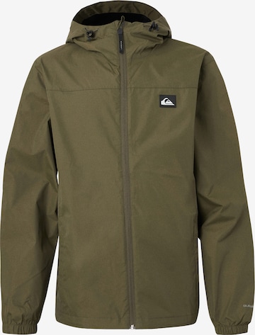 QUIKSILVER Kurtka sportowa 'OVER TAPE' w kolorze zielony: przód