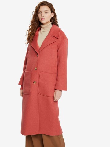 ESPRIT Between-Seasons Coat in Red: front