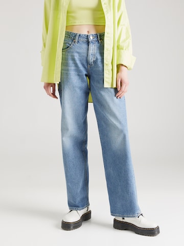 Lee Loosefit Jeans 'RIDER' in Blauw: voorkant