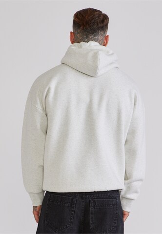 SikSilk Zip-Up Hoodie 'Essentials' in Grey