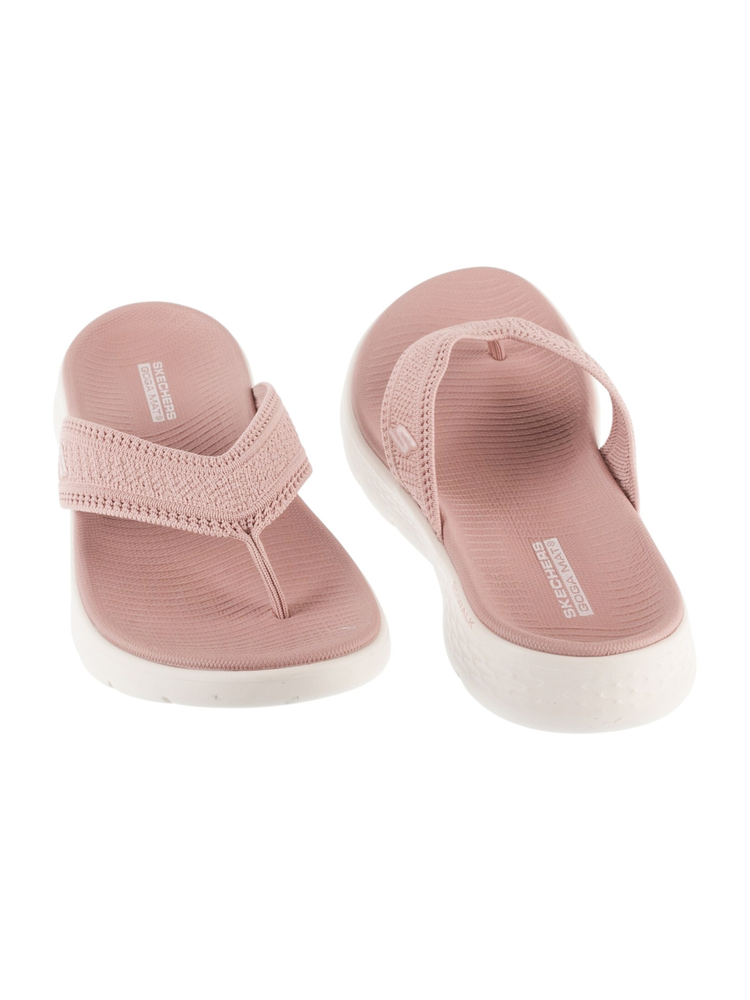 SKECHERS T-bar sandals 'Skechers Go Walk Flex Sandal - Holly' in Pink