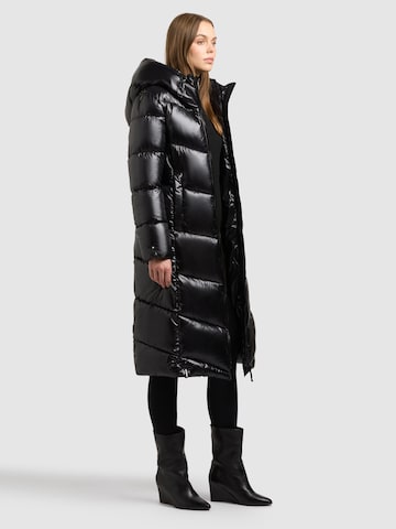 khujo Winter Jacket 'Rabia' in Black