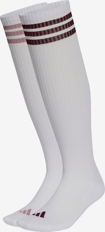 Chaussettes de sport ADIDAS PERFORMANCE en blanc : devant