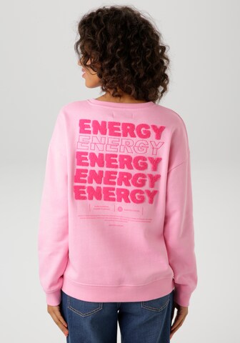 Aniston CASUAL Sweatshirt in Pink