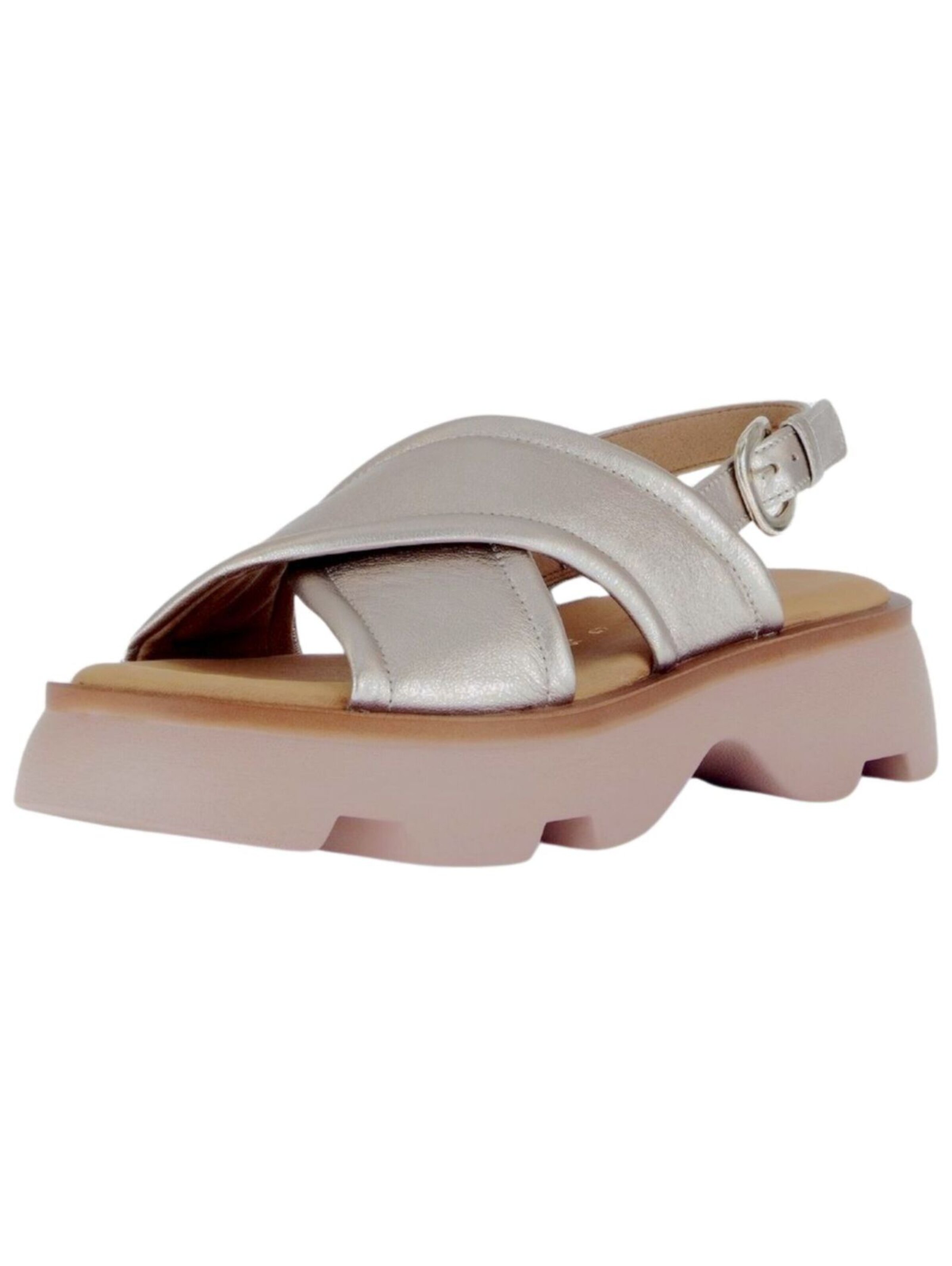 Sandalo di GABOR in argento: frontale