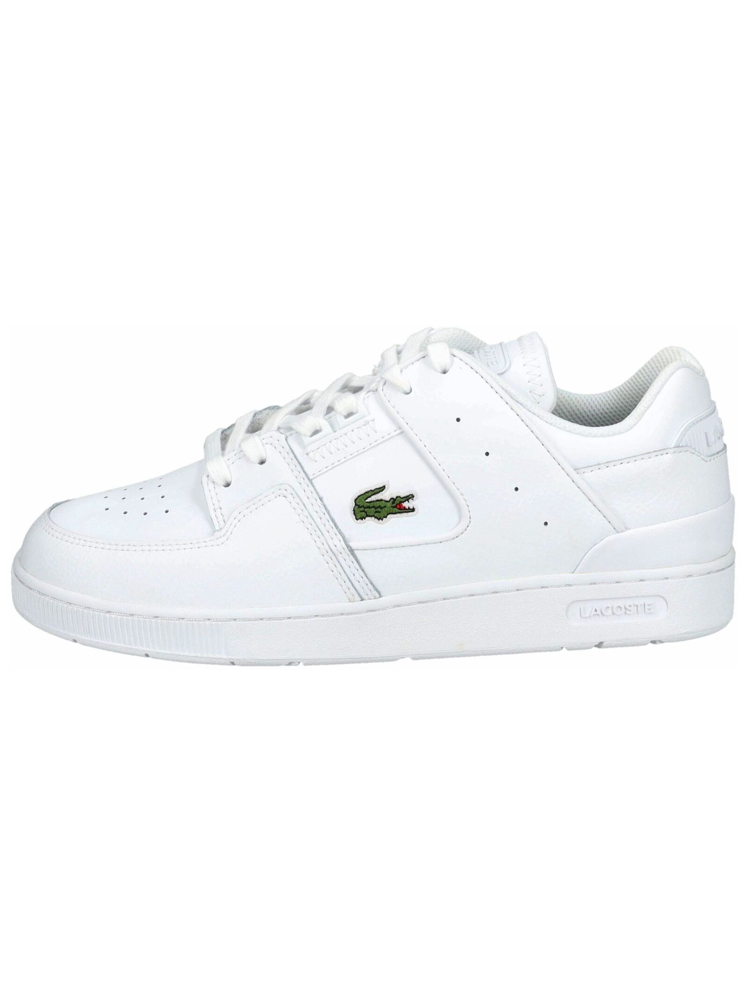 LACOSTE Nizke superge 'Court Cage' | bela barva