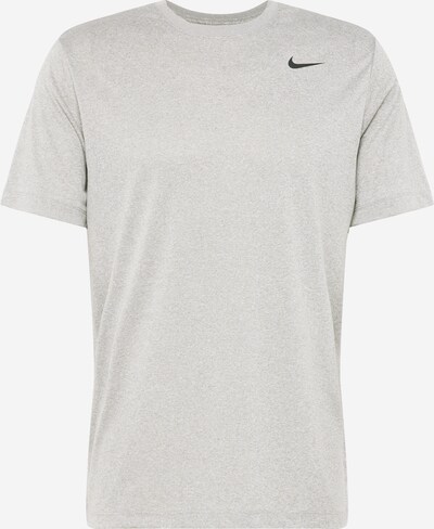 NIKE Функционална тениска в сив меланж / черно, Преглед на продукта