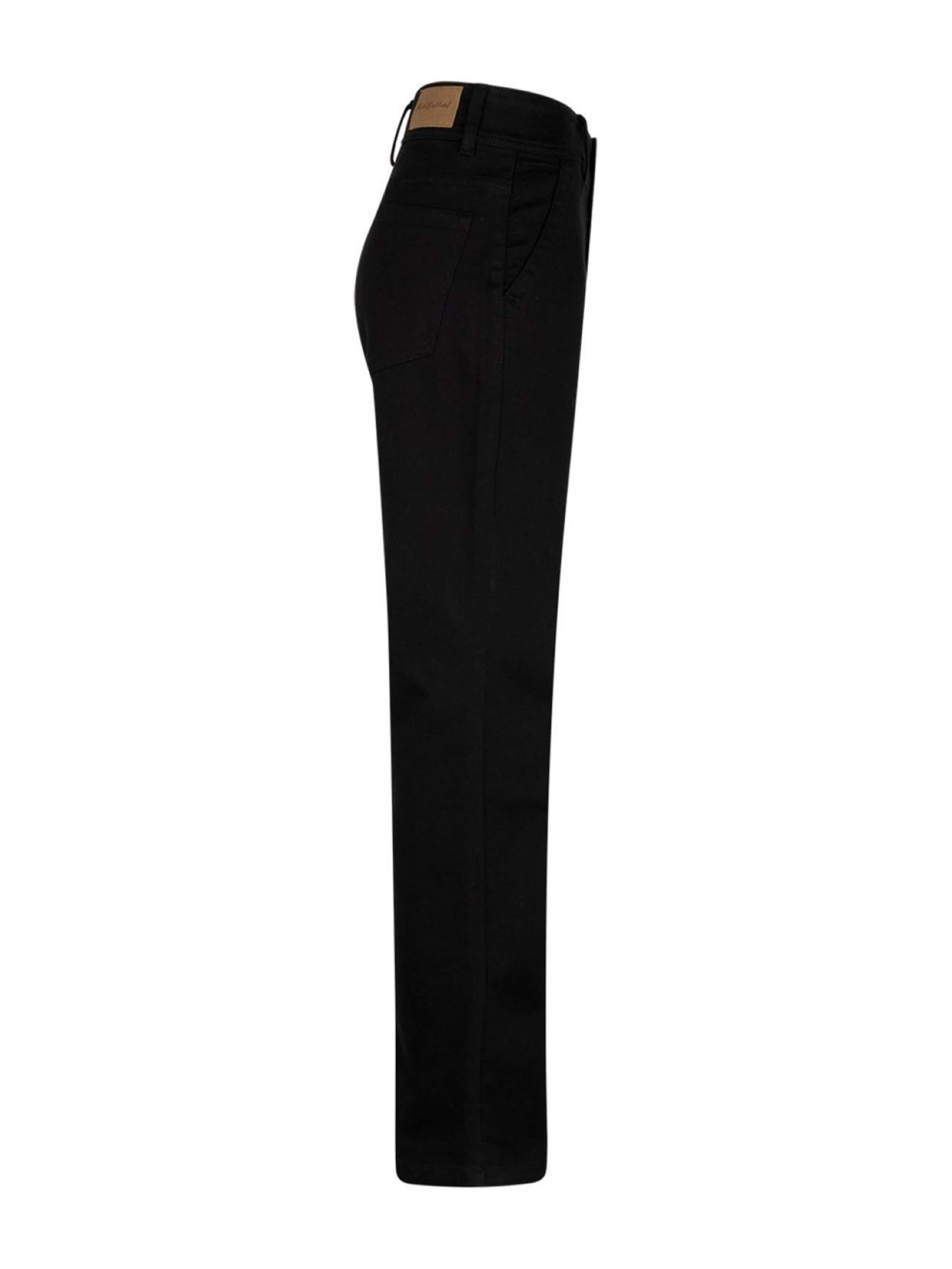 Red Button Regular Jeans 'Bibette' in Black