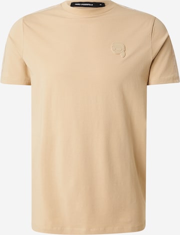 Karl Lagerfeld Футболка в Бежевый: спереди