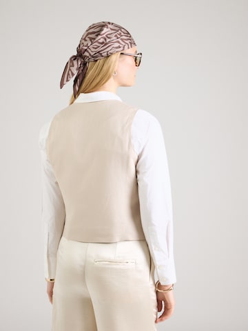 Gilet de costume QS en beige
