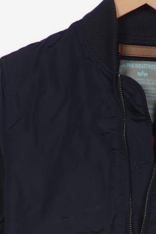 ALPHA INDUSTRIES Jacket & Coat in M in Blue