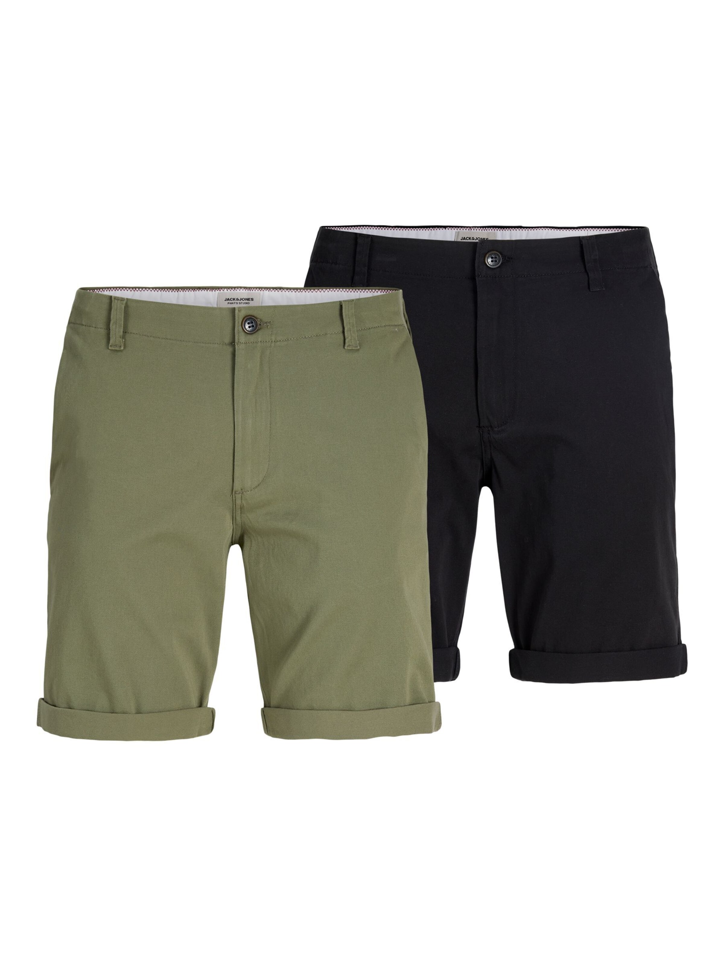 JACK & JONES Chino Pants in Khaki / Black, Item view