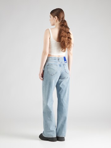 KARL LAGERFELD JEANS Широка кройка Дънки в синьо