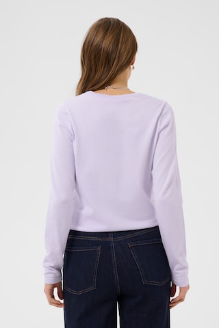 SAINT TROPEZ - Casaco de malha 'MilaSZ ' em roxo