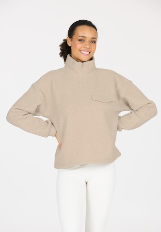 Athlecia Sporttrui 'Florrie' in Beige: voorkant