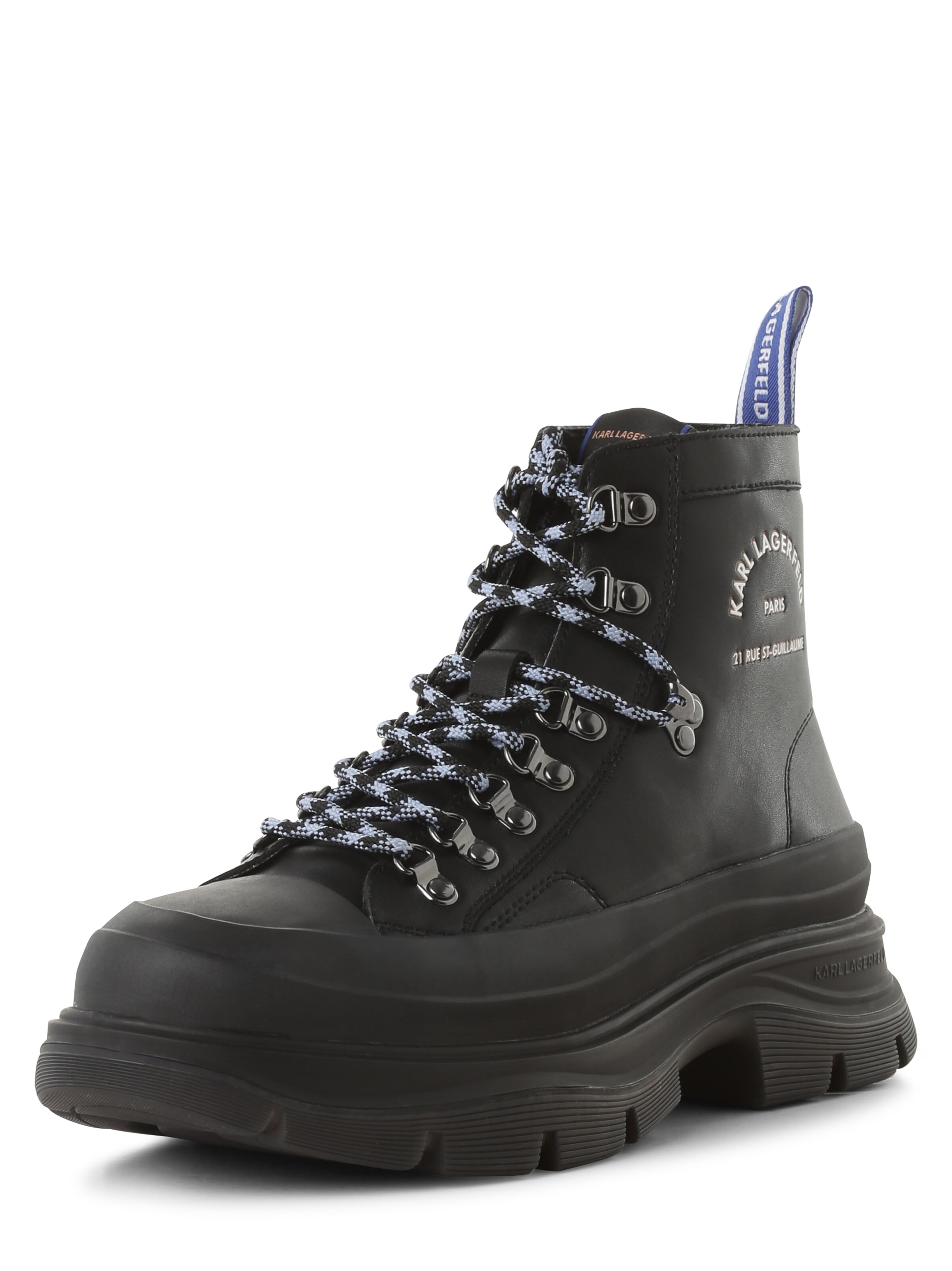 Karl Lagerfeld Boots in Schwarz: Vorderseite