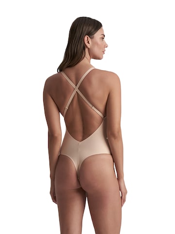 Bye Bra - Body moldeador ' Low Back Sensual Bodysuit ' en beige