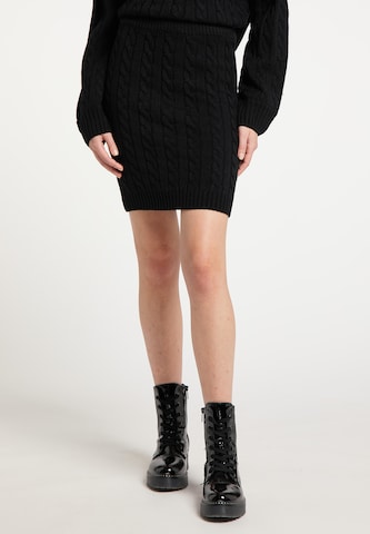 MYMO Skirt in Black: front