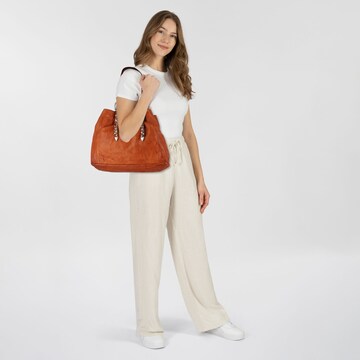 Campomaggi Shopper 'Lidia' in Bruin