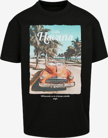 Mister Tee Tričko 'Havana Vibe' – černá: přední strana