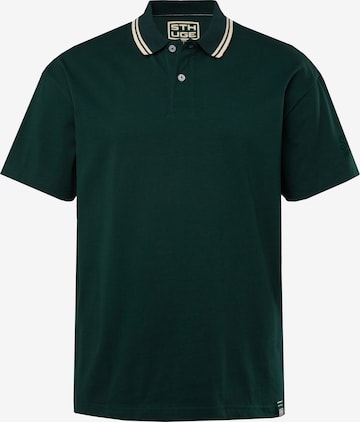 T-Shirt STHUGE en vert : devant