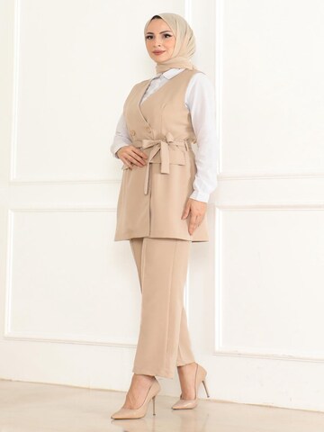 MODAMIHRAM Tunic in Beige