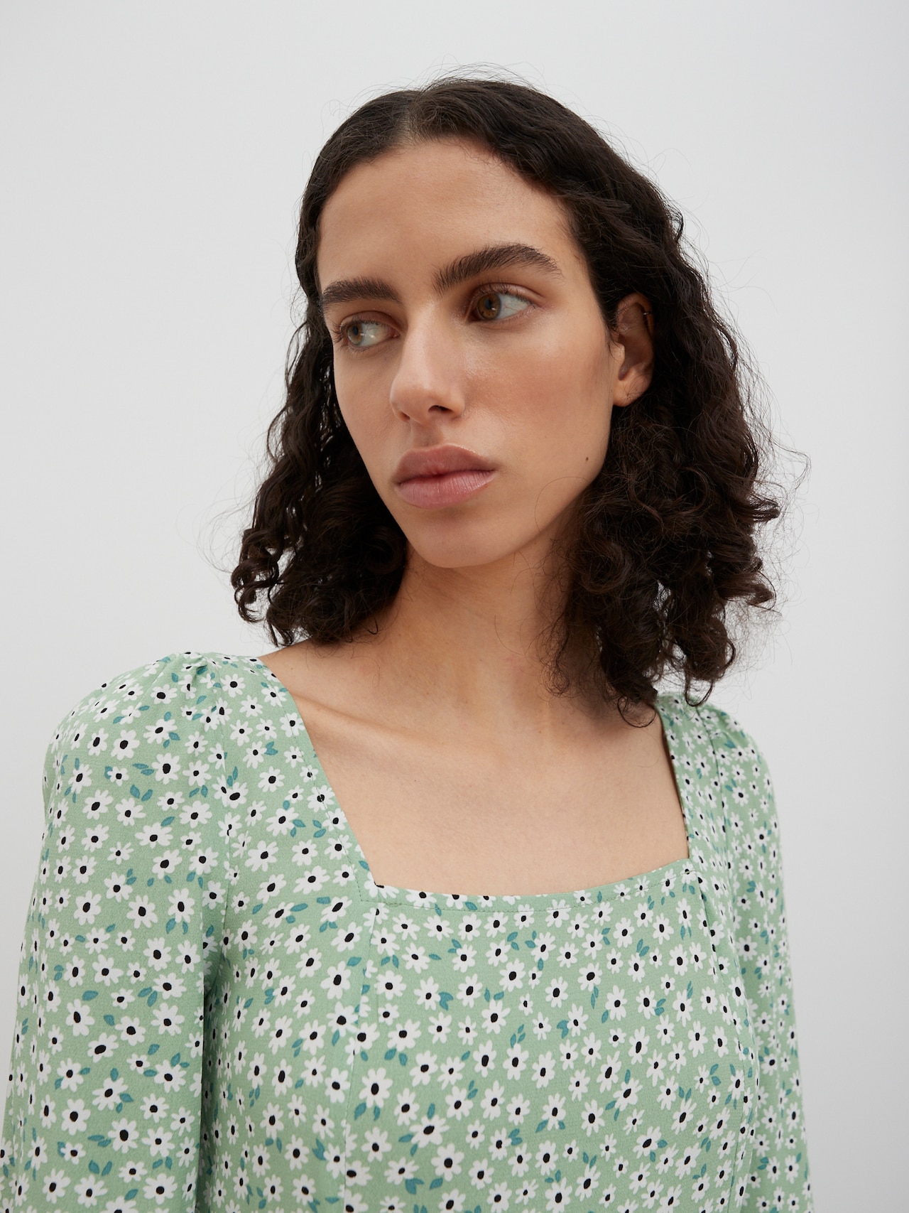 EDITED Produits Robe 'Lotta' vert